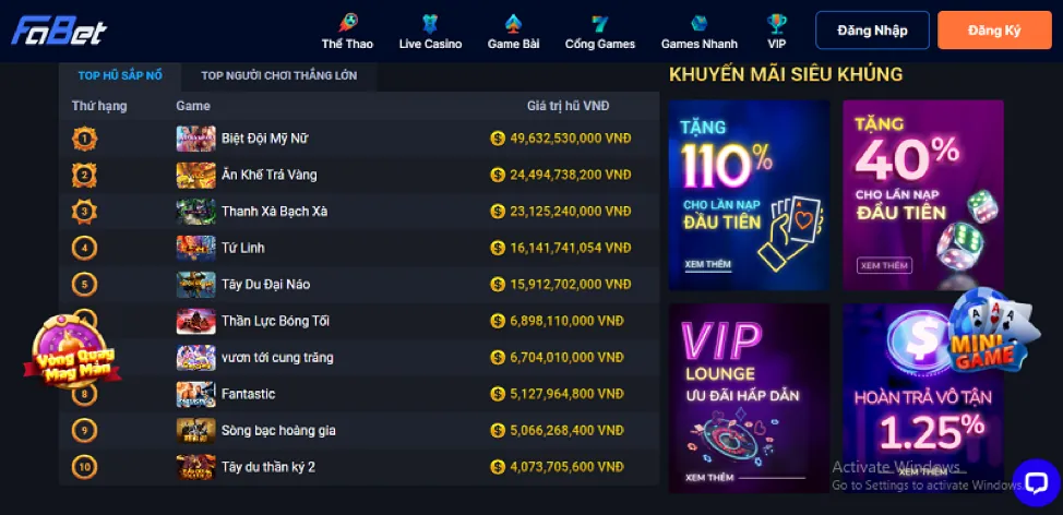 Game Nổ Hũ và Bắn Cá Mới